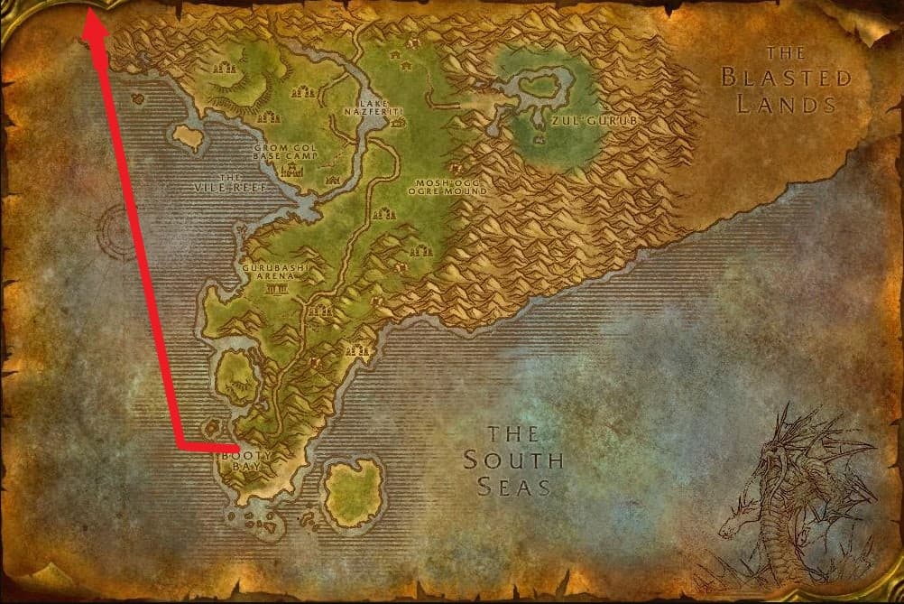 Route from STV to Westfall